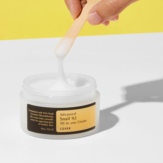 Geopende verpakking van COSRX Advanced Snail 92 All In One Cream