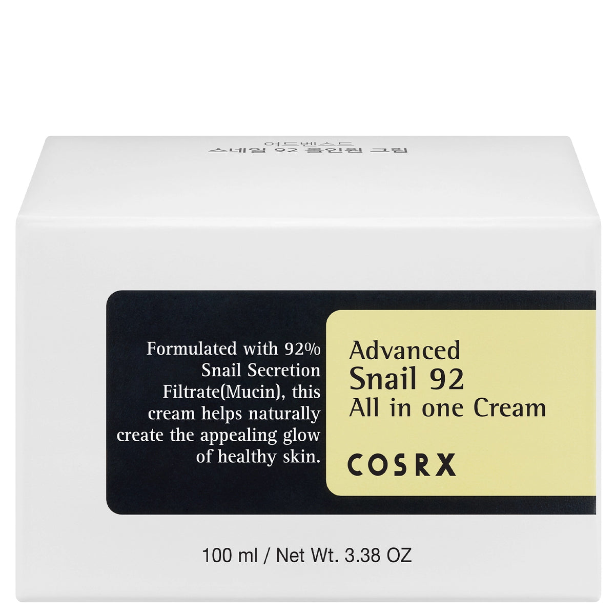 Verpakking van COSRX Advanced Snail 92 All In One Cream