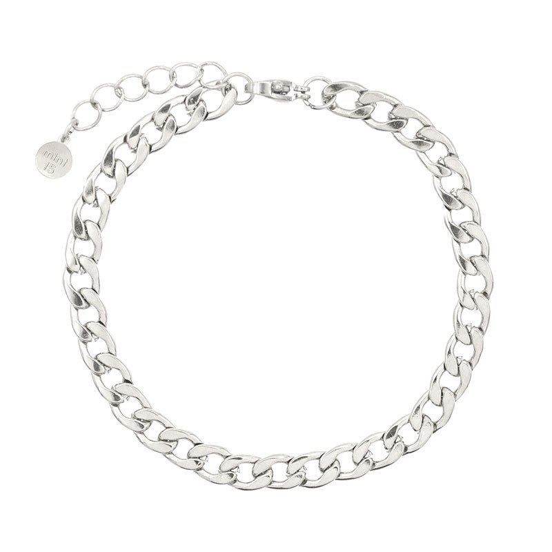 Platte schakelarmband