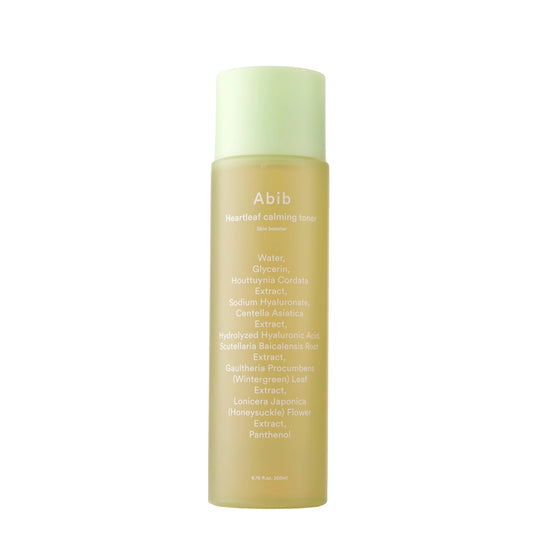 Abib Heartleaf Calming Toner Skin Booster
