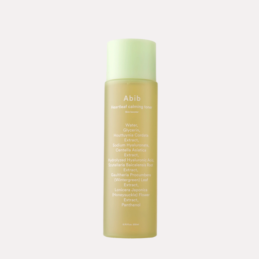 Abib Heartleaf Calming Toner Skin Booster toner