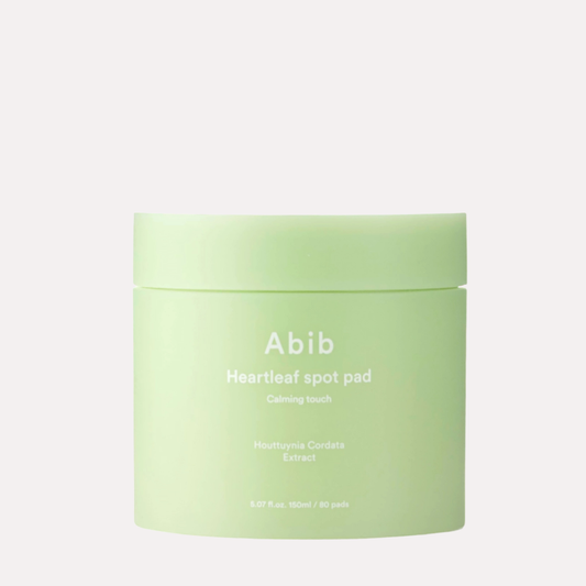 Abib Heartleaf Spot Pad Calming Touch toner pads