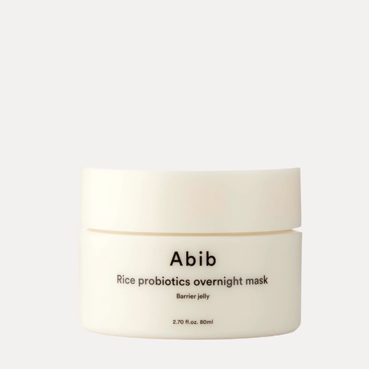 Abib Rice Probiotics Overnight Mask Barrier Jelly slaapmasker