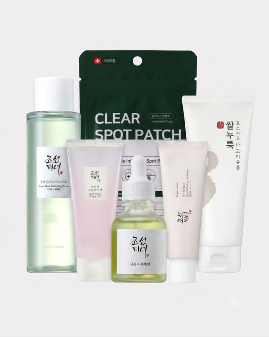 Korean Skin World Anti-Acne Bundel met geselecteerde skincare producten