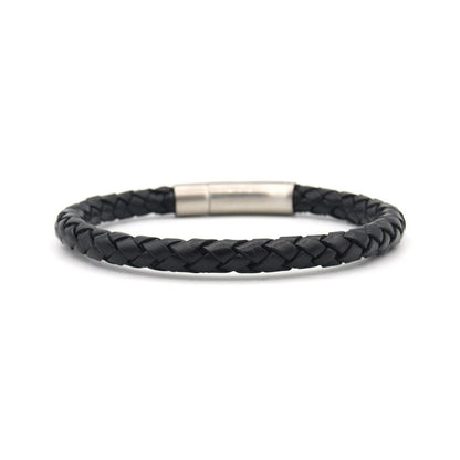 Armband Kepang zwart - Amora Jewellery