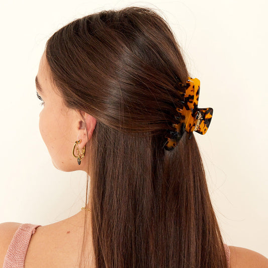 Gevlekte haarknip groot