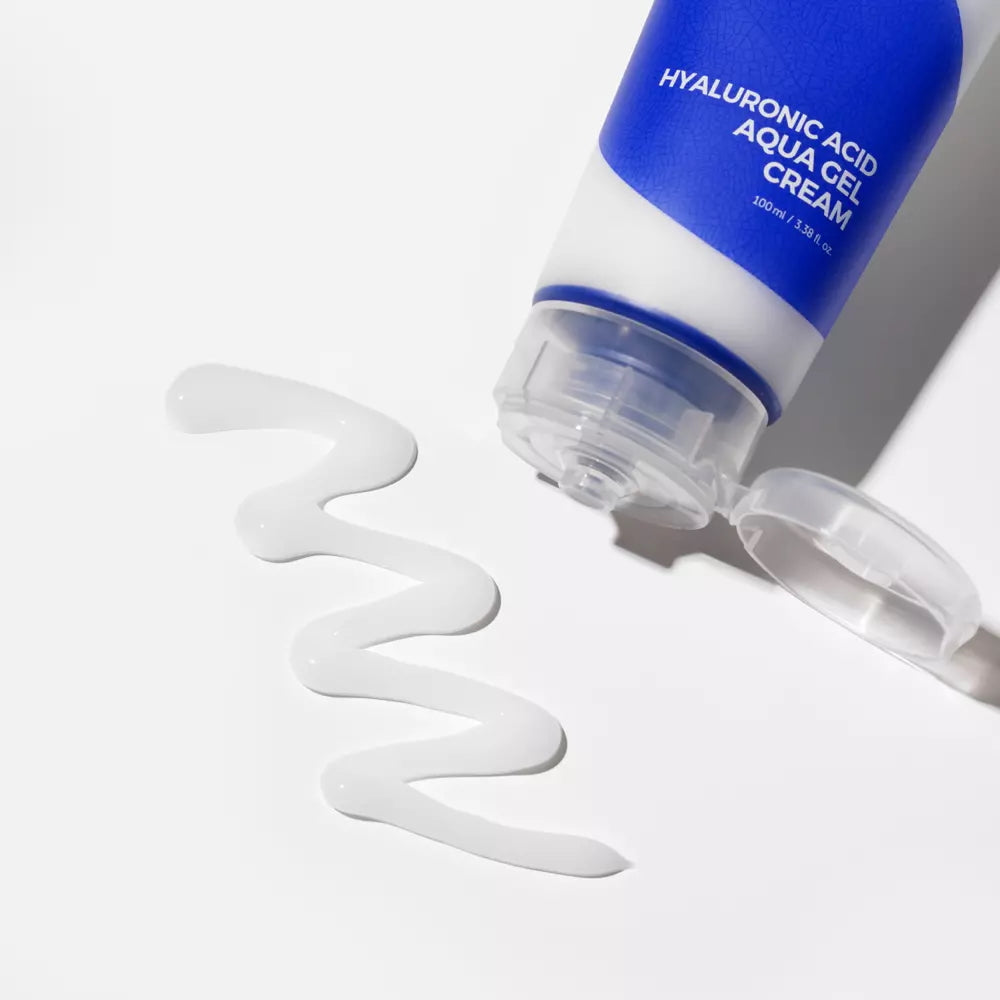 Textuur van de Isntree Hyaluronic Acid Aqua Gel Cream