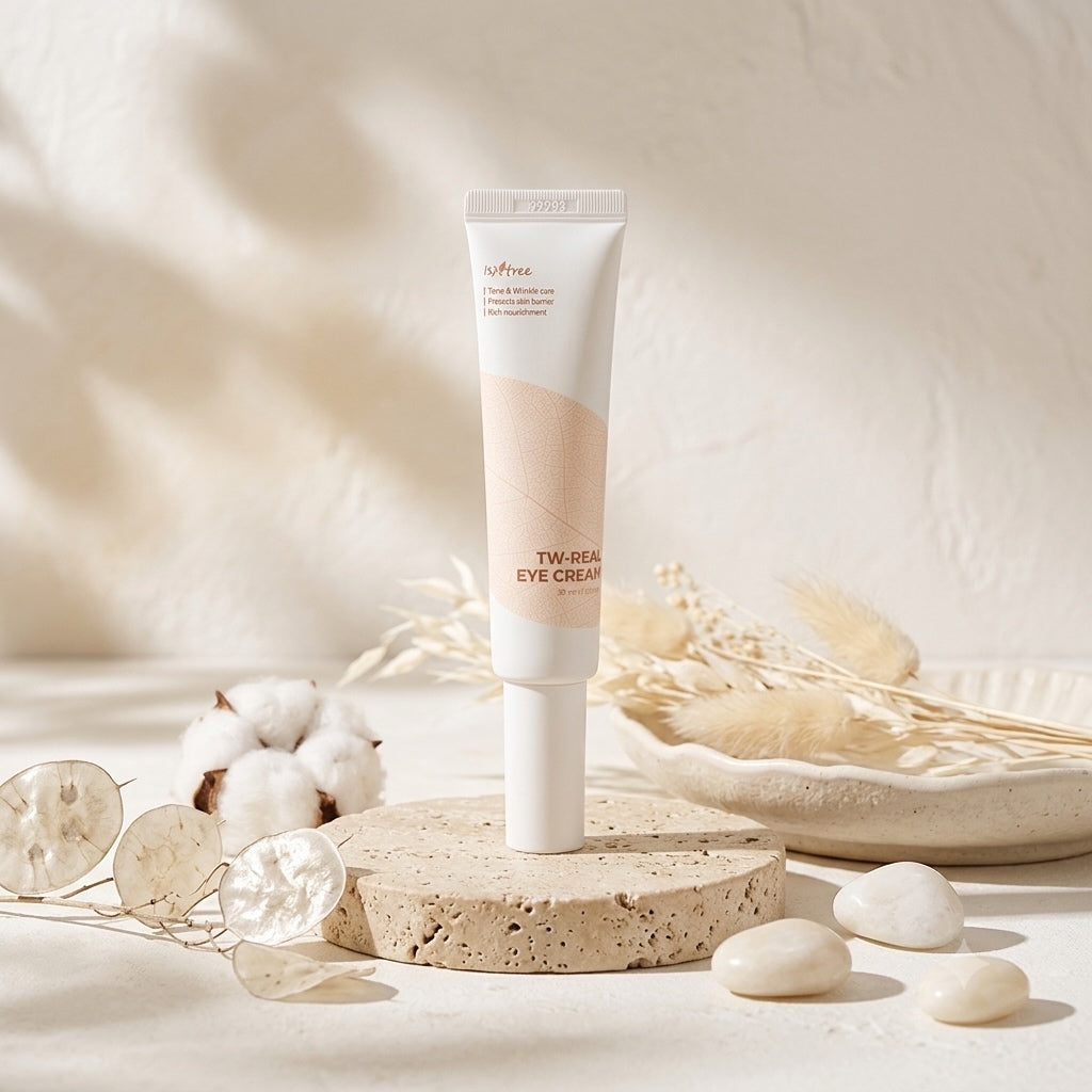 Verpakking van de Isntree TW-Real Eye Cream