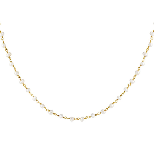 Ketting Chain of Pearls - Amora Jewellery