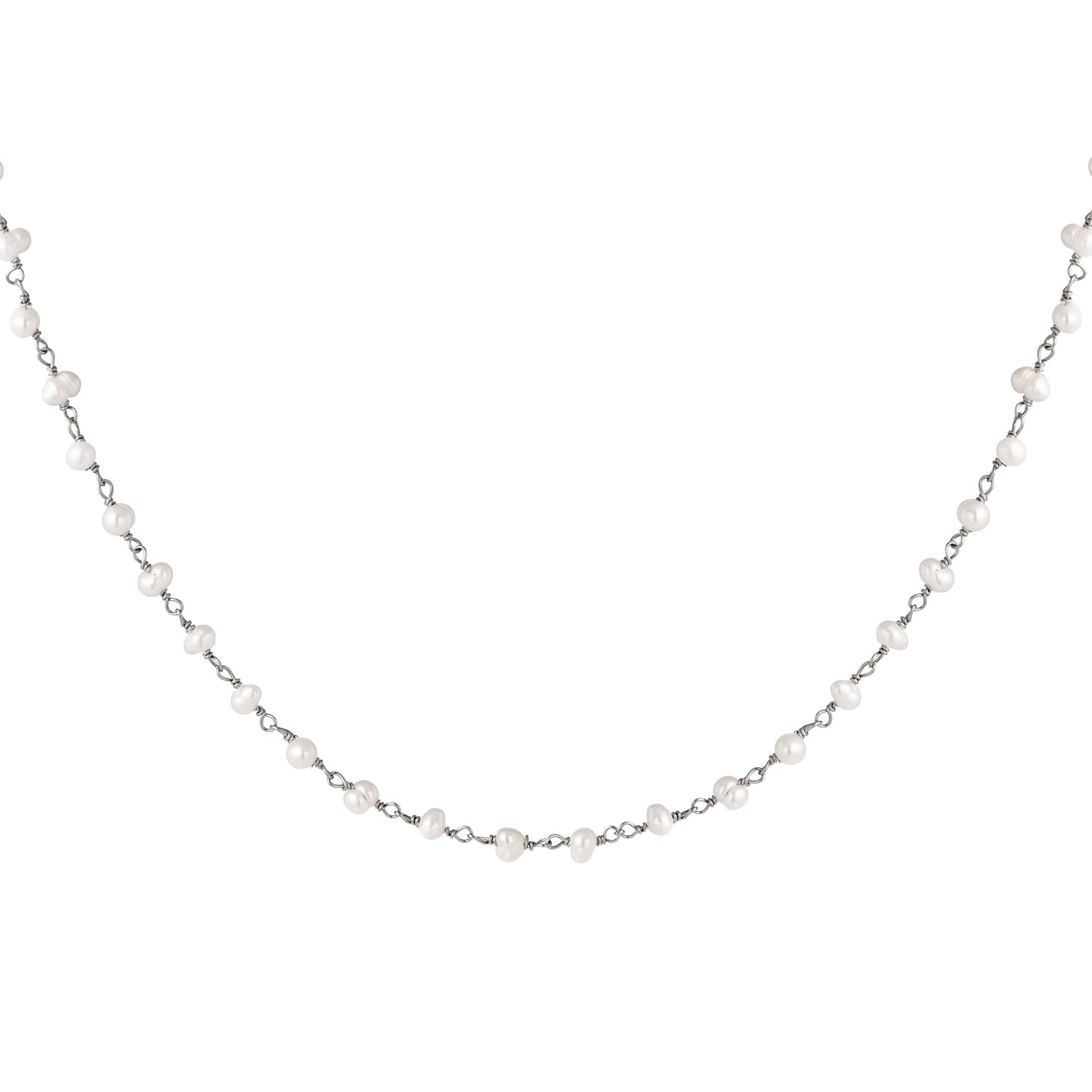 Ketting Chain of Pearls - Amora Jewellery