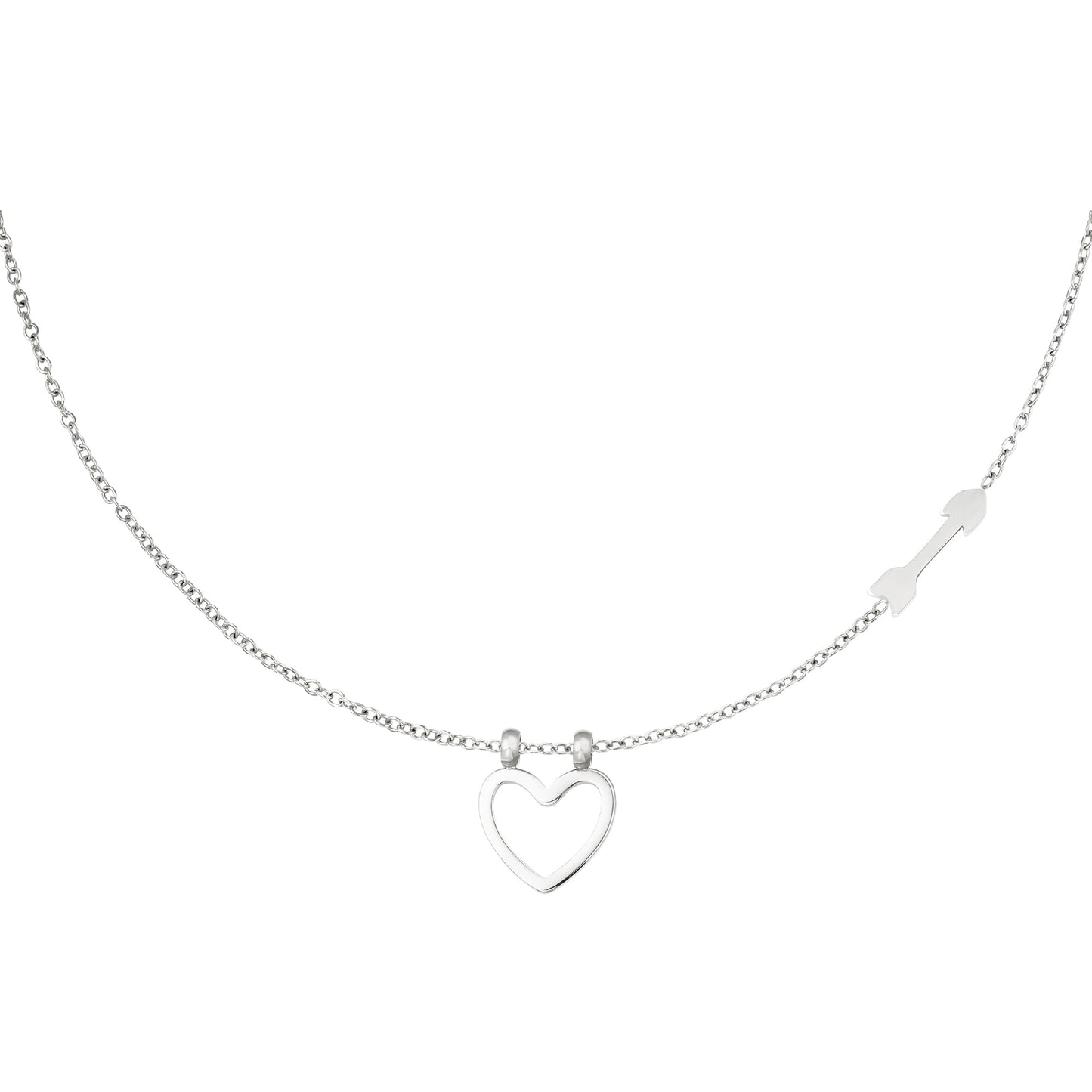Ketting Met Hart en Pijl - Amora Jewellery