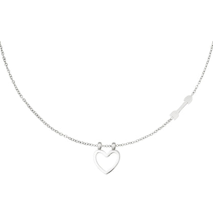 Ketting Met Hart en Pijl - Amora Jewellery