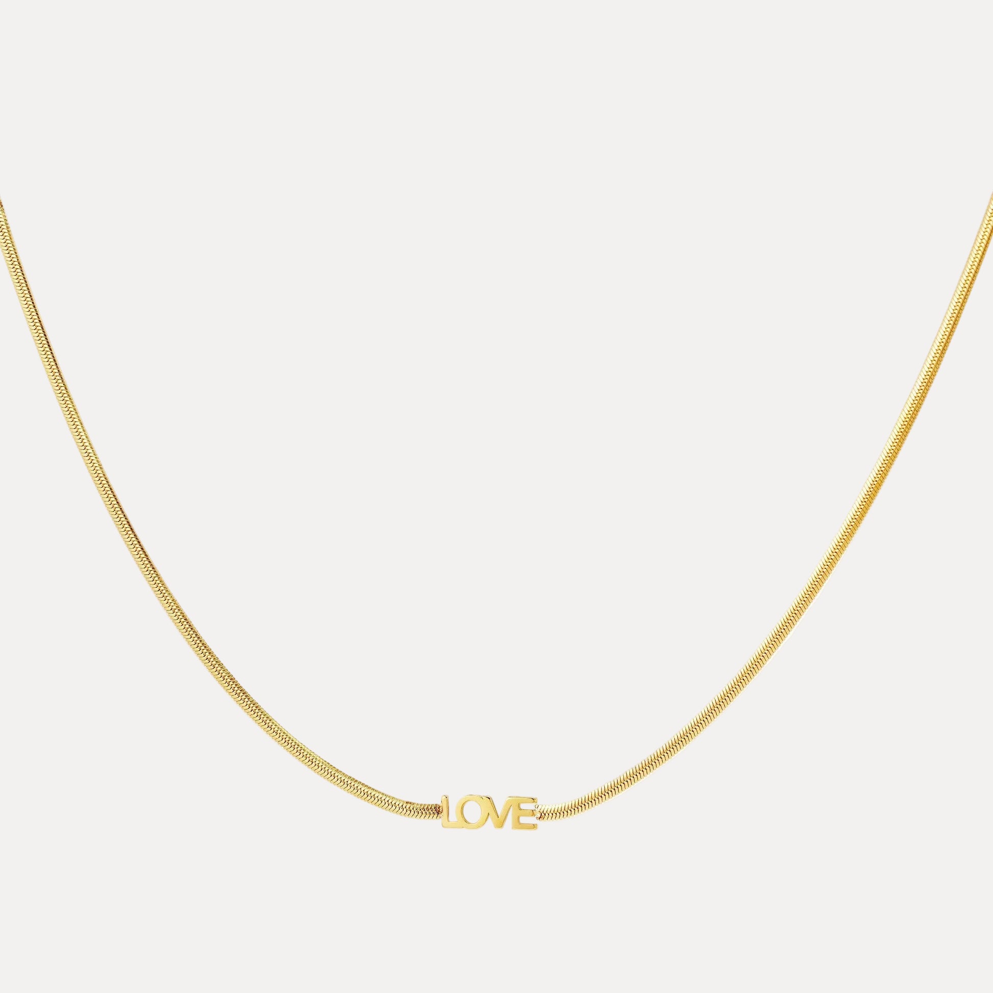Ketting liefdesbrieven - Amora Jewellery