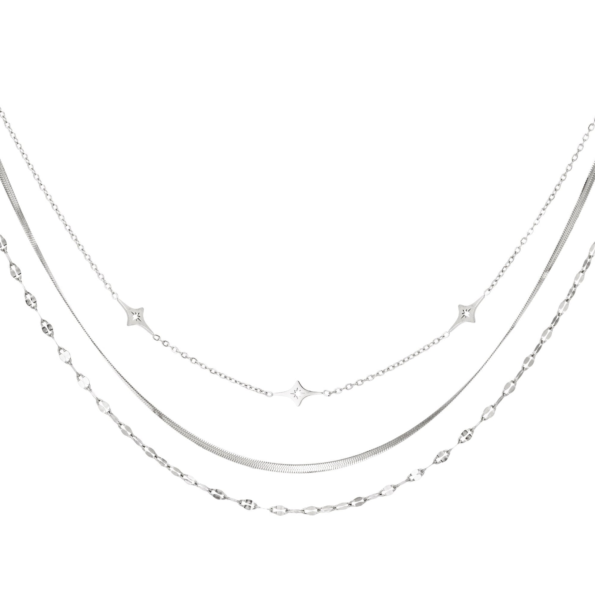 Ketting met meerdere lagen - Amora Jewellery