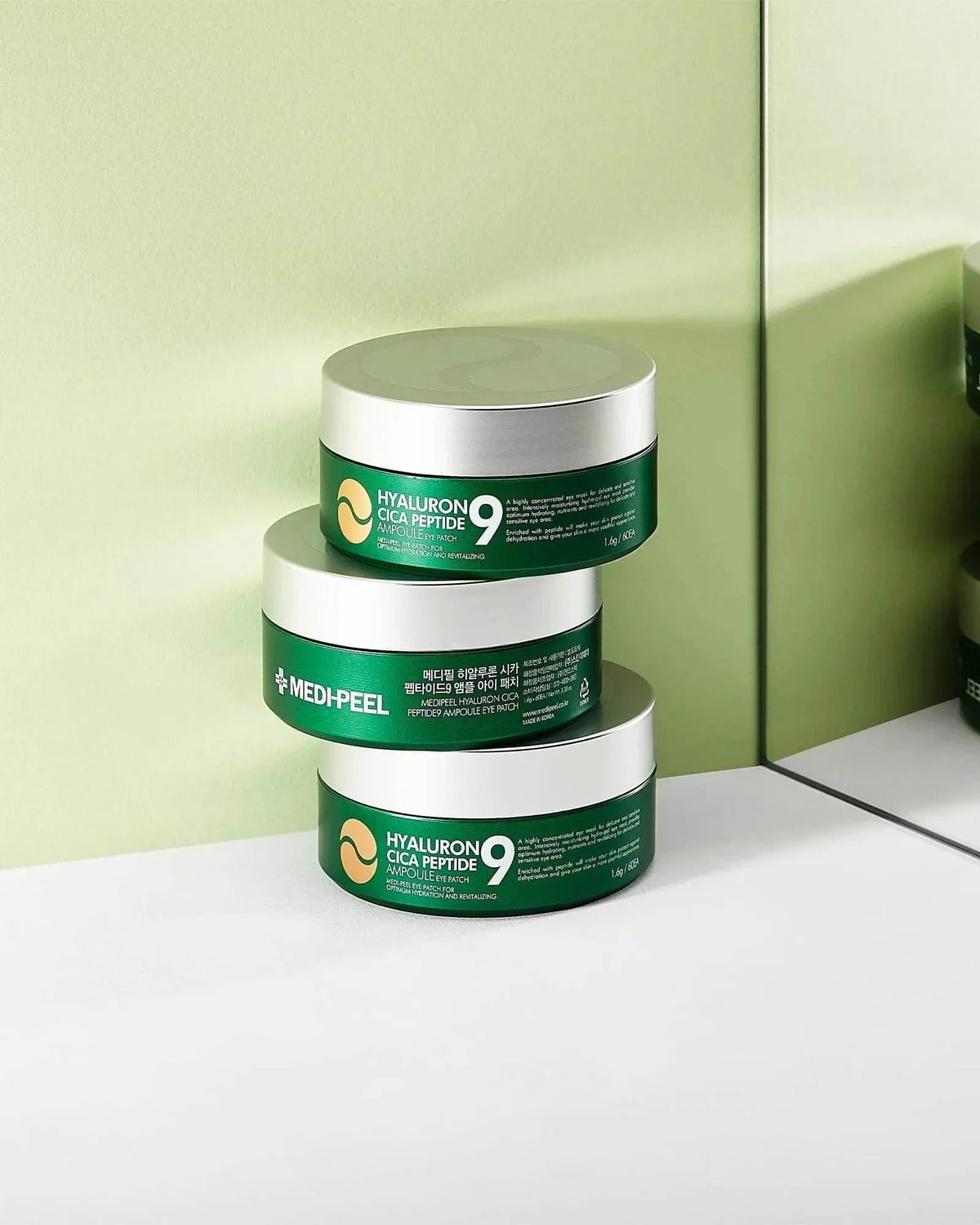 Geopende Medi-Peel Hyaluron Cica Peptide 9 Ampoule Eye Patch