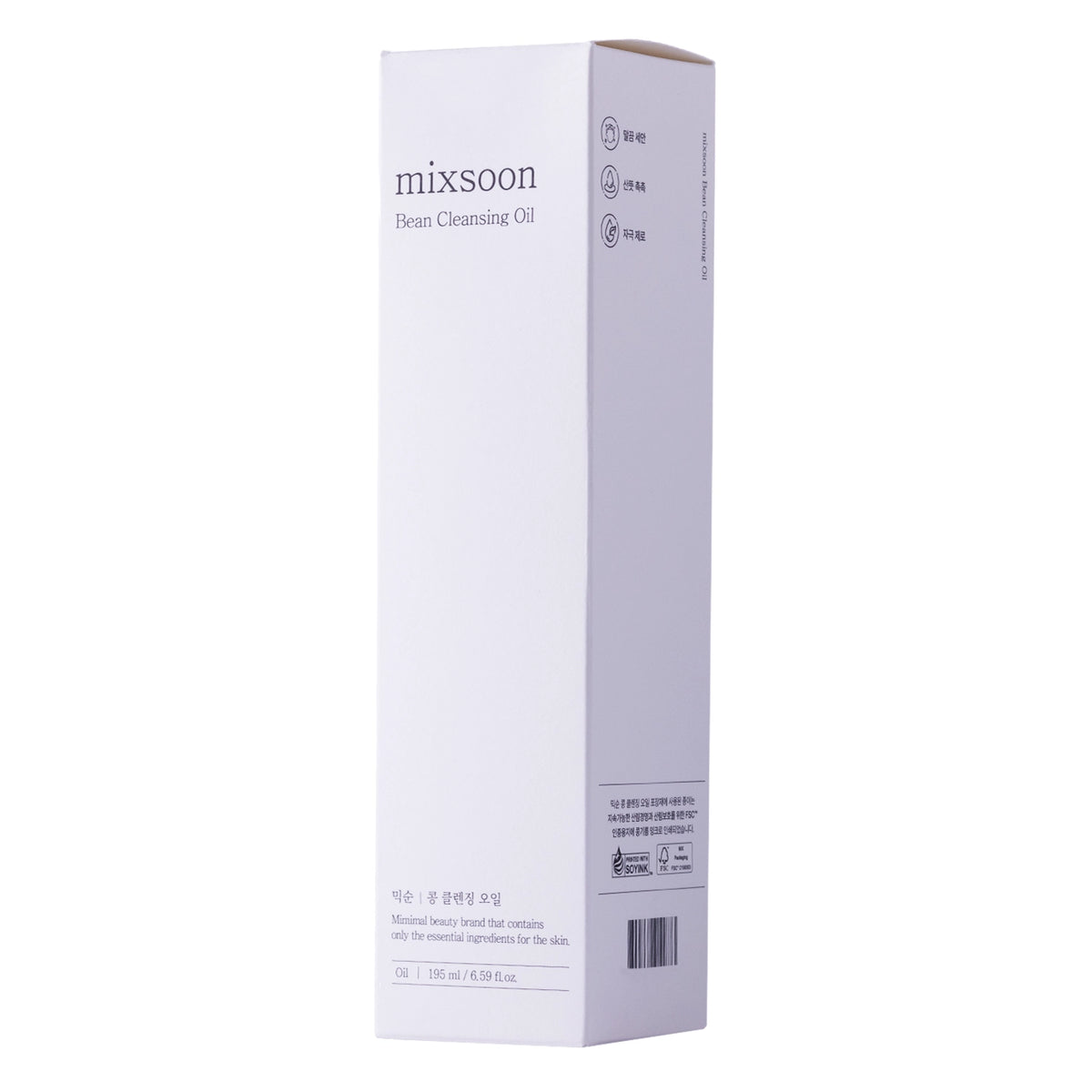 Verpakking van Mixsoon Bean Cleansing Makeup Remover Oil