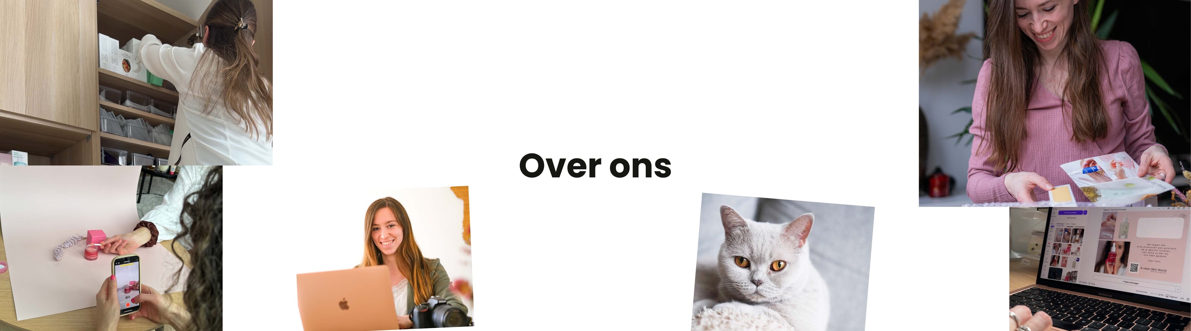 Banner voor de Over Ons-pagina van Korean Skin World