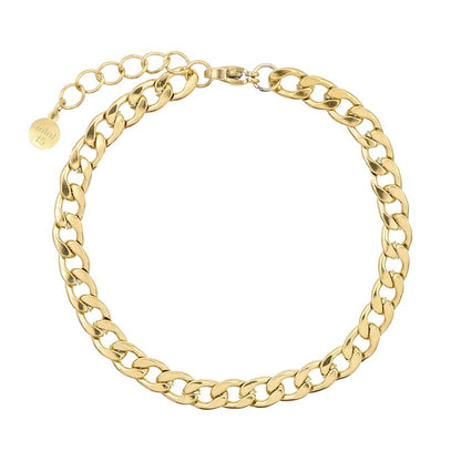 Platte schakelarmband