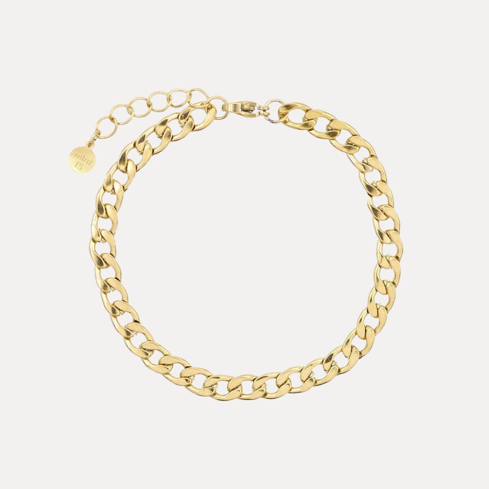 Platte schakelarmband
