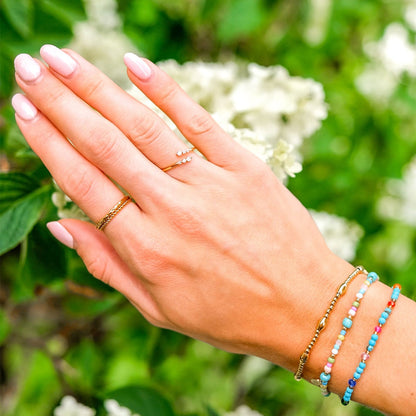 Dubbele lagen ring