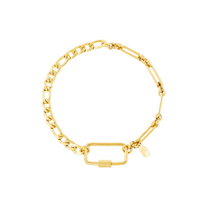 Schakelarmband brede sluiting