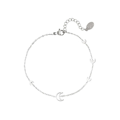 Armband maan bedels