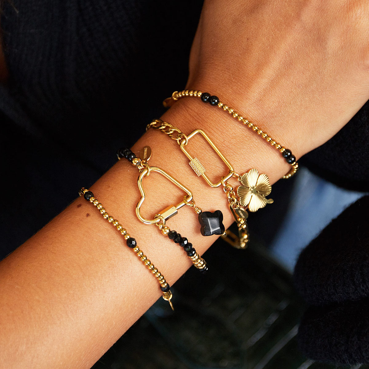 Armband Diamond Beads - Amora Jewellery