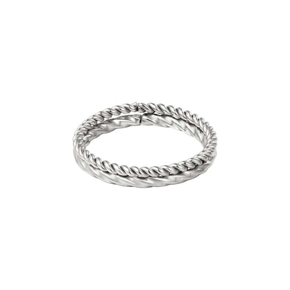 Dubbele lagen ring