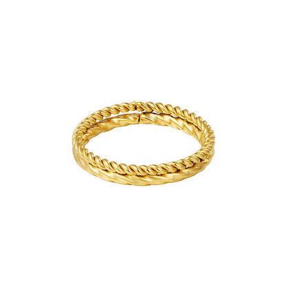 Dubbele lagen ring