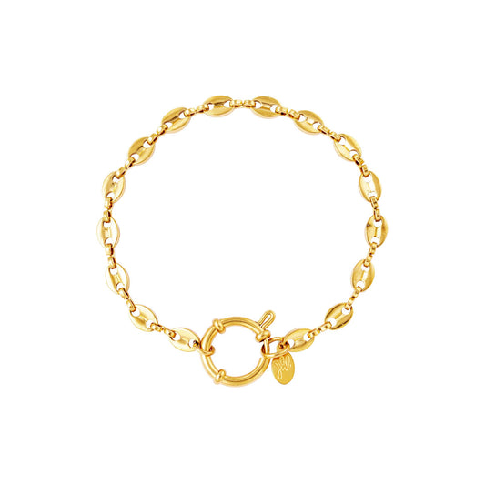 Roestvrij stalen schakelarmband