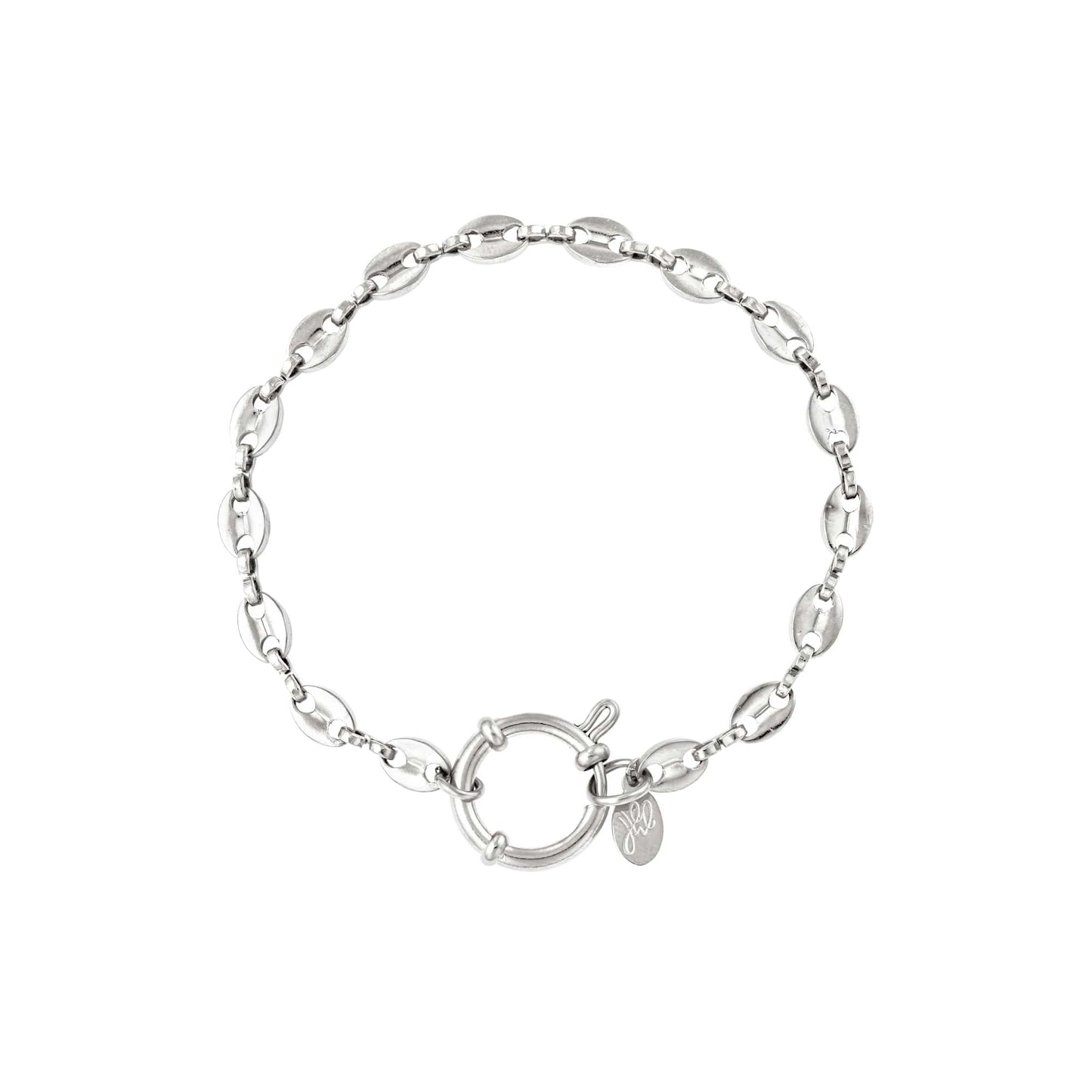 Roestvrij stalen schakelarmband