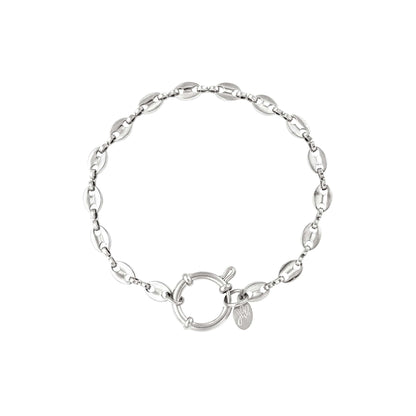 Roestvrij stalen schakelarmband