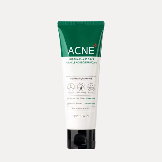 Some By Mi AHA BHA PHA 30 Days Miracle Acne Clear Foam