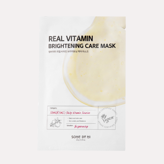 Some By Mi Real Vitamin Brightening Care Mask