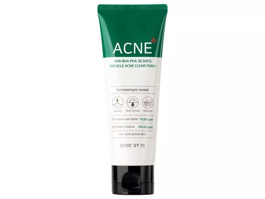 Some By Mi AHA BHA PHA 30 Days Miracle Acne Clear Foam