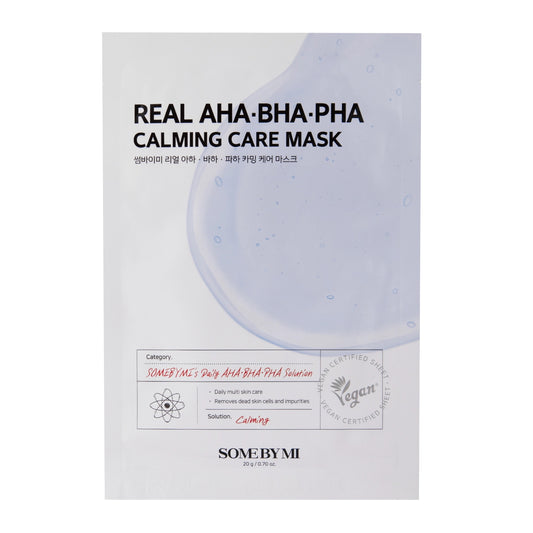 Some By Mi Real AHA BHA PHA Calming Care Mask