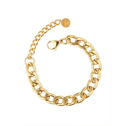 Statement schakel armband Stella