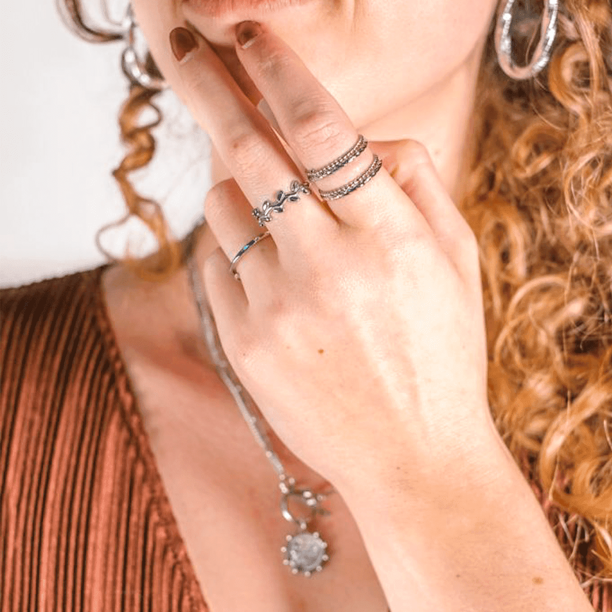 Dubbele lagen ring