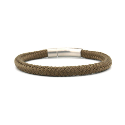 armband Ulang groen-bruin, gerecycled - Amora Jewellery